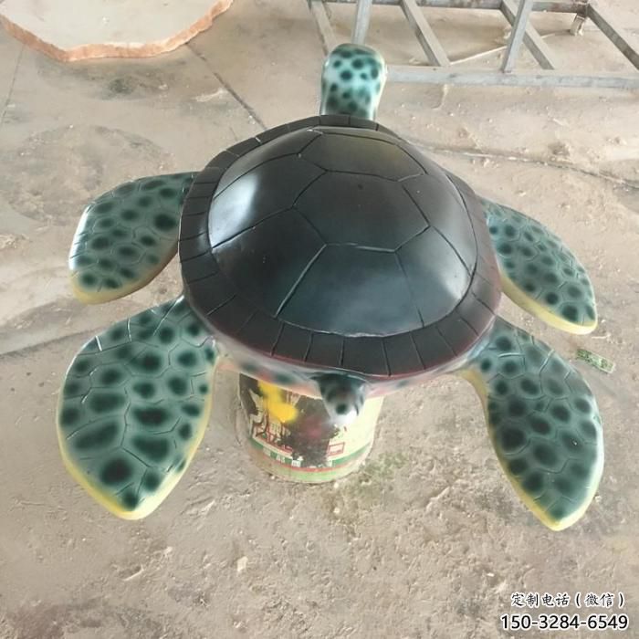 仿真海龜?shù)袼?店門(mén)口園林雕塑 動(dòng)物小品