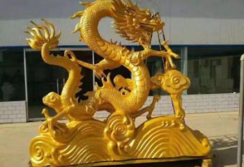 提供大型龍頭雕塑，鑄銅動物雕塑，房地產售樓處擺件