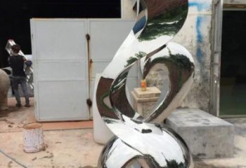 酒店鳥類雕塑，仿真主題，網格工藝