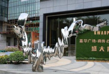 景區(qū)小貓雕塑，動物主題，彩繪工藝
