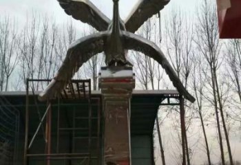 創(chuàng)意大雁雕塑 步行街店門口雕塑 影視劇小品