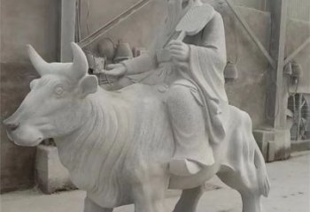 校園老牛雕塑，拉絲海洋雕塑，卡通主題