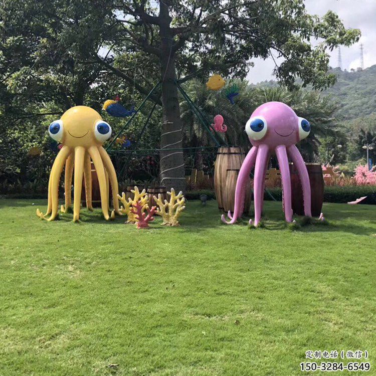 房地產(chǎn)烏賊雕塑,仿古動(dòng)漫雕塑,噴砂制造 房地產(chǎn)烏賊雕塑,仿古動(dòng)漫雕塑,噴砂制造