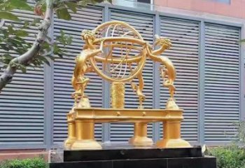 渾天儀雕塑，仿古景觀雕塑，仿古擺件