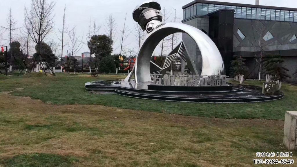 商業街戒指雕塑 烤漆擺件 彩繪雕塑 商業街戒指雕塑 烤漆擺件 彩繪雕塑