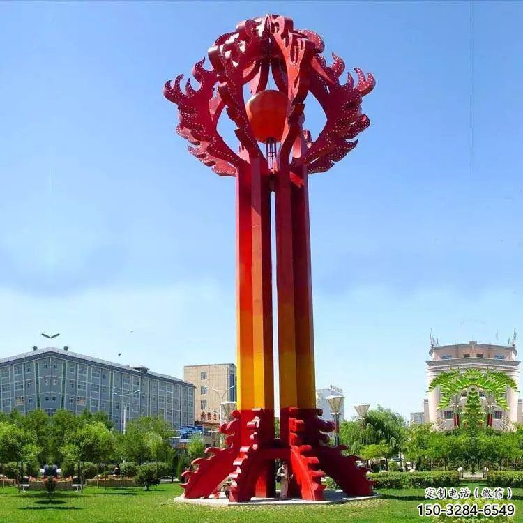 街道精神堡壘雕塑 現(xiàn)代景觀標牌雕塑 彩繪標識雕塑 街道精神堡壘雕塑 現(xiàn)代景觀標牌雕塑 彩繪標識雕塑
