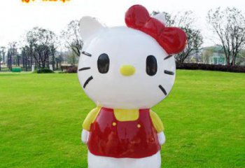 城市機器貓雕塑 風(fēng)景區(qū)彩繪雕塑 抽象擺件