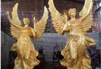街頭和平女神雕塑 大型歐式雕塑 別墅區(qū)歐式雕塑