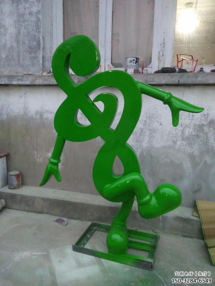 鍛造樂(lè)譜雕塑 景觀音樂(lè)雕塑 戶外符號(hào)雕塑