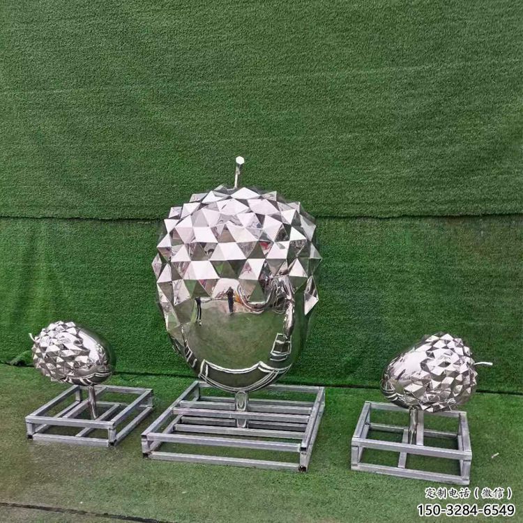 戶(hù)外松塔雕塑 噴漆松果造型 燈光雕塑 戶(hù)外松塔雕塑 噴漆松果造型 燈光雕塑