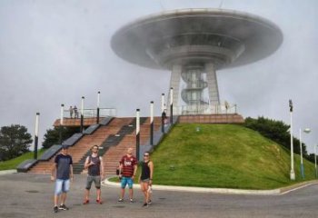 房地產(chǎn)飛碟雕塑 現(xiàn)代飛船雕塑 幾何宇宙雕塑