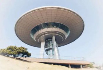 幾何飛碟雕塑 發(fā)光公園宇宙雕塑 大門口飛船雕塑