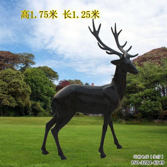 小鹿雕塑精品，景觀概念，仿銅小鹿雕塑通用