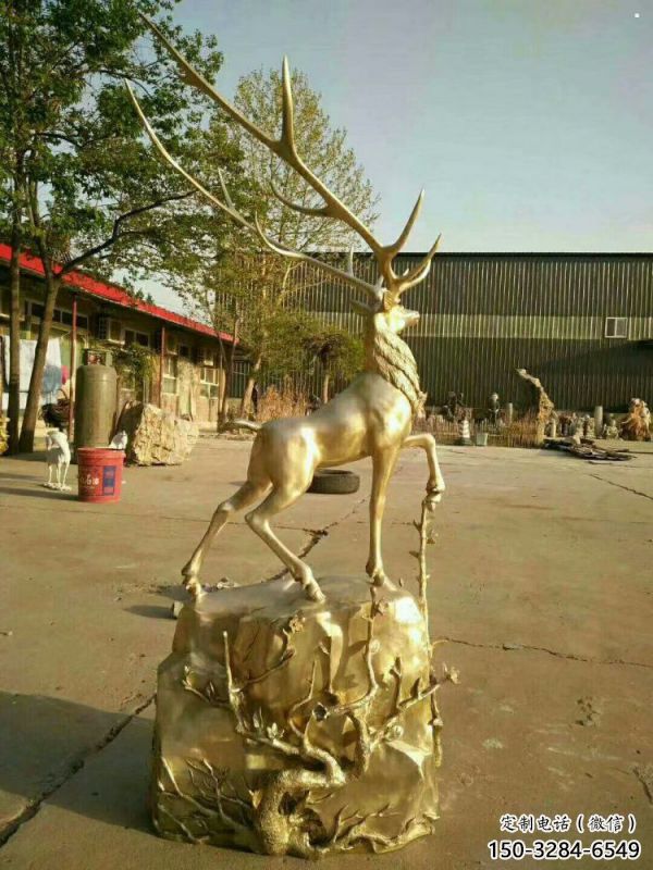 梅花鹿銅雕塑擺件,地標(biāo)擺件,梅花鹿銅雕塑生產(chǎn)商 梅花鹿銅雕塑擺件,地標(biāo)擺件,梅花鹿銅雕塑生產(chǎn)商