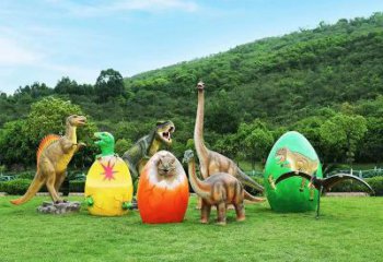 恐龍雕塑精選，街頭藝術，公園玻璃鋼恐龍雕塑承接