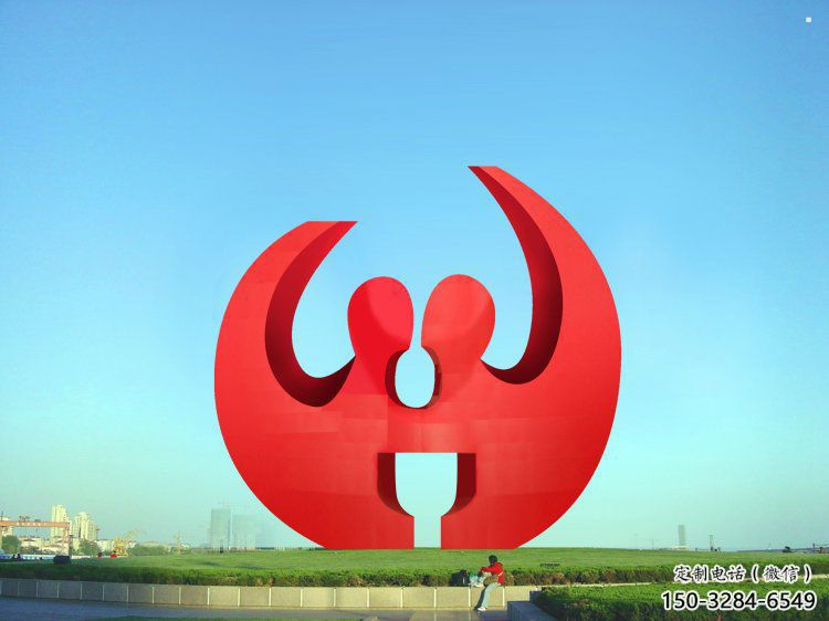 鏤空球雕塑指用，小區擺件，異形鏤空球雕塑制作