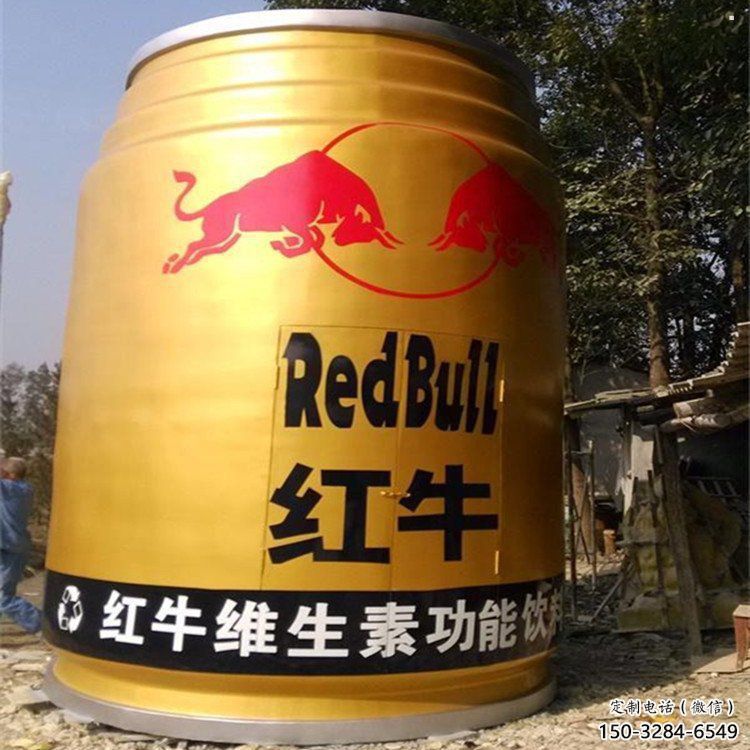 飲料瓶雕塑精選，露天雕塑，玻璃鋼飲料瓶雕塑展品