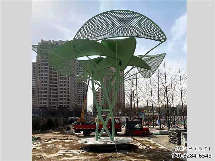 鏤空樹雕塑提供，美陳雕塑，烤漆鏤空樹雕塑承接