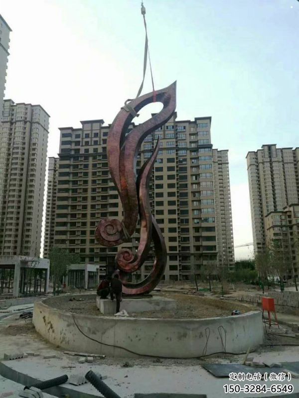 鏡面樹葉雕塑 鏡面樹葉雕塑