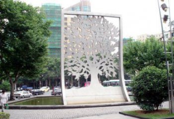 鏤空樹雕塑常用，景觀概念，鏤空剪紙樹雕塑生產(chǎn)廠家