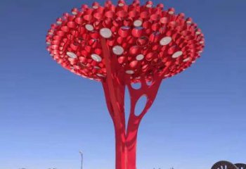 大型樹干雕塑公司，花園小品，不銹鋼樹干雕塑常用