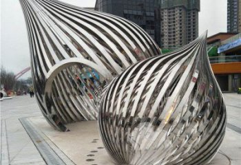 大型水滴雕塑常用，戶外擺放，鏤空水滴雕塑預(yù)定