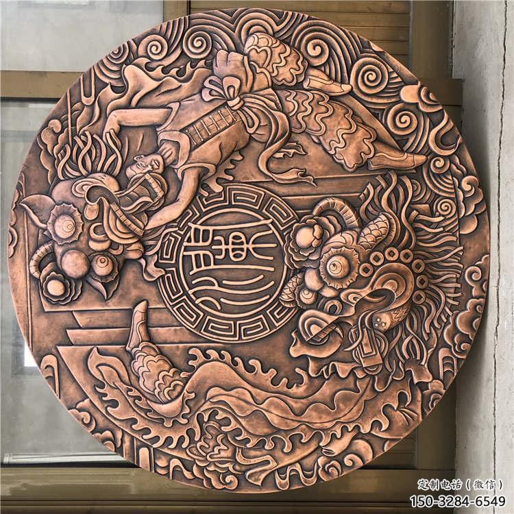 來賓戶外浮雕供求，村標概念，鍛銅浮雕制作廠家