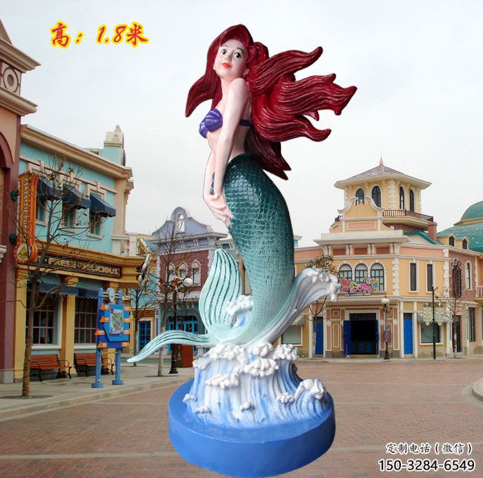 百色水景美人魚(yú)雕塑
