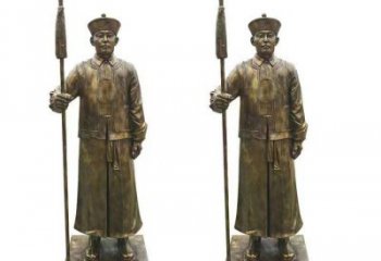 廈門庭院武士雕塑
