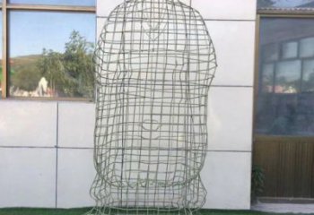 福州鏤空孔子雕塑訂做，景區雕塑，鐵藝古代人物雕塑定價