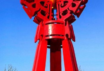 安順精神堡壘火球雕塑，城市建筑雕塑，創意藝術設計