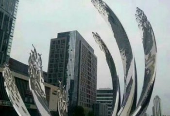 郴州邵陽地面噴泉雕塑小品，圓環(huán)結(jié)構(gòu)概念，旱地水景噴泉體系