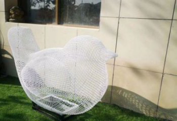 松原鏤空鳥雕塑供需，透雕系列，鐵藝小鳥雕塑制造商