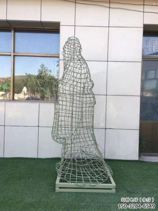 萬柏林鏤空孔子雕塑服務(wù)商，景觀雕塑，鐵藝校園人物雕塑選定