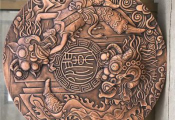 鹽池戶外浮雕供求，村標(biāo)概念，鍛銅浮雕制作廠家