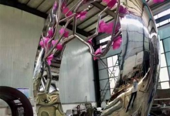 臨汾梅花雕塑工廠優選，城市裝飾，景觀梅花雕塑供給