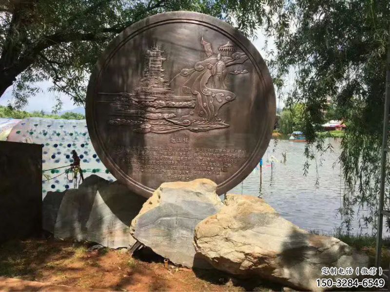 內(nèi)江城堡文化浮雕專供，景區(qū)雕塑，城堡浮雕提供