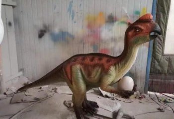 迪慶抽象恐龍雕塑制造，動物雕塑，玻璃鋼恐龍雕塑展品