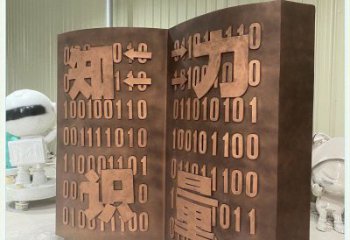 西湖銅書(shū)籍雕塑廠家，鑄造工藝，銅書(shū)籍雕塑精選