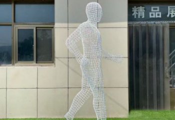 沙坪壩鏤空運動員雕塑服務商，美陳雕塑，鐵藝體育人物雕塑精選